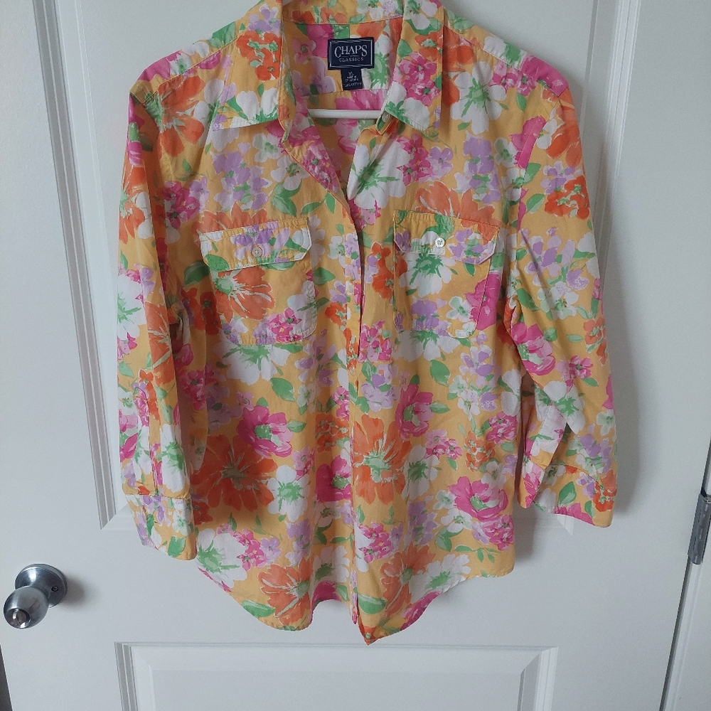 Chaps Shirts ~ lot of 4! (L/XL) - Picture 8 of 13